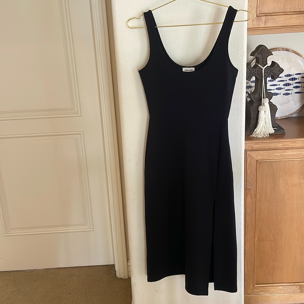 Open Edit Black Dress